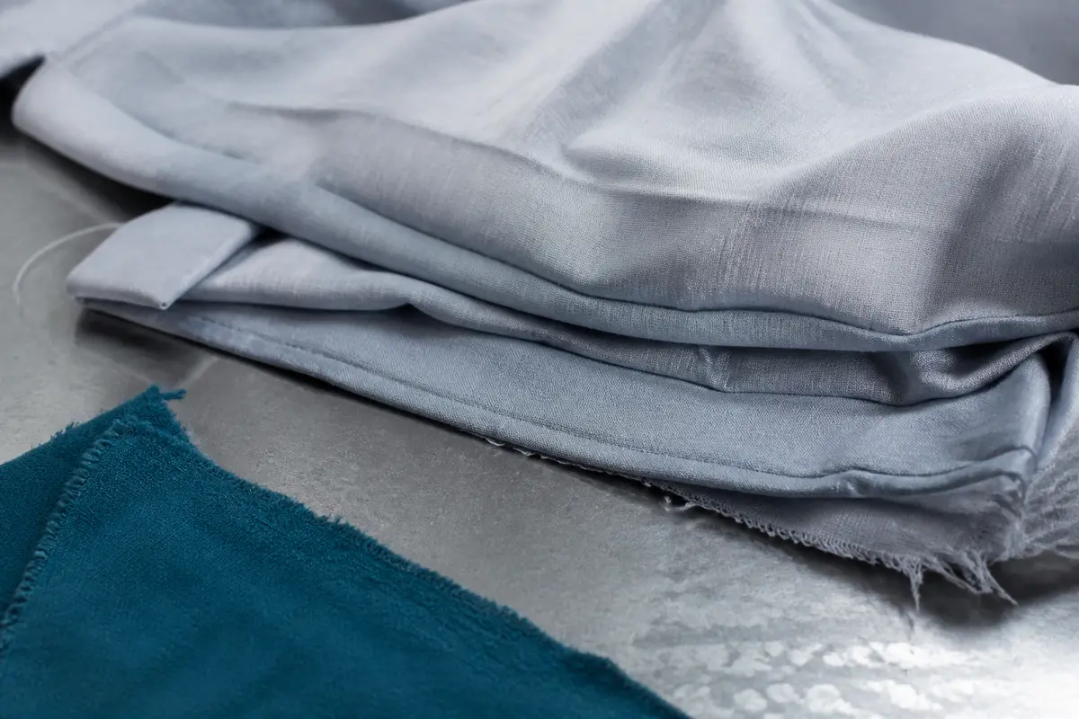 Fashion fabric still life
